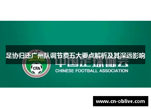 足协归还广州队调节费五大要点解析及其深远影响